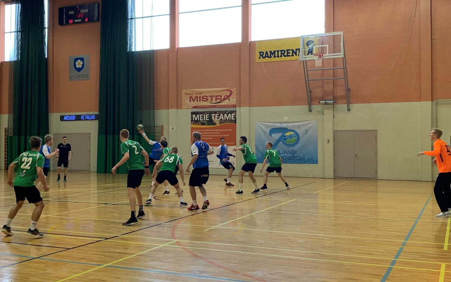 Hetk poolfinaalist Põlva/Arcwoodi ja HC Tallase vahel.