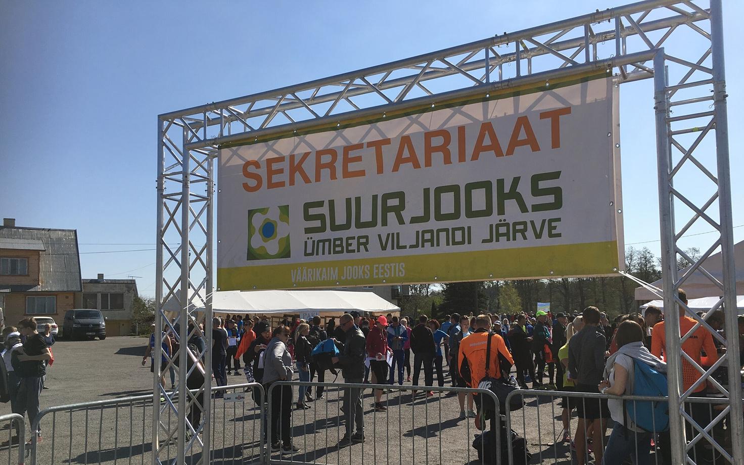 Viljandi valmistub ümber järve jooksuks