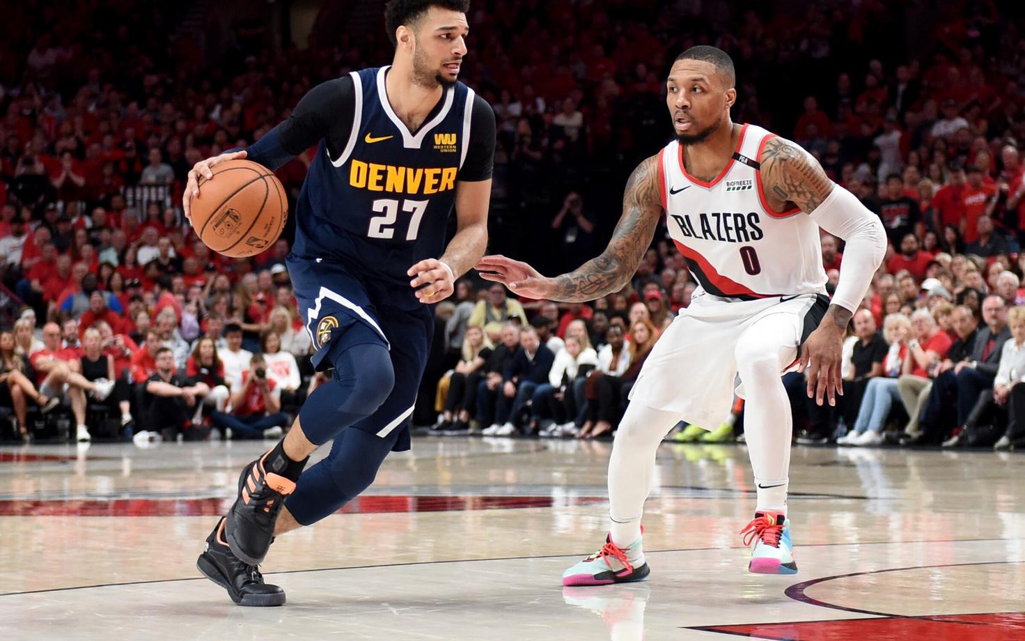 Jamal Murray ja Damian Lillard