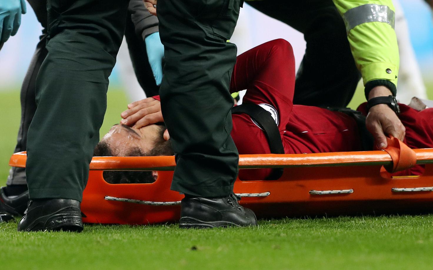 Mohamed Salah lahkus laupäevaselt mängult kanderaamil.