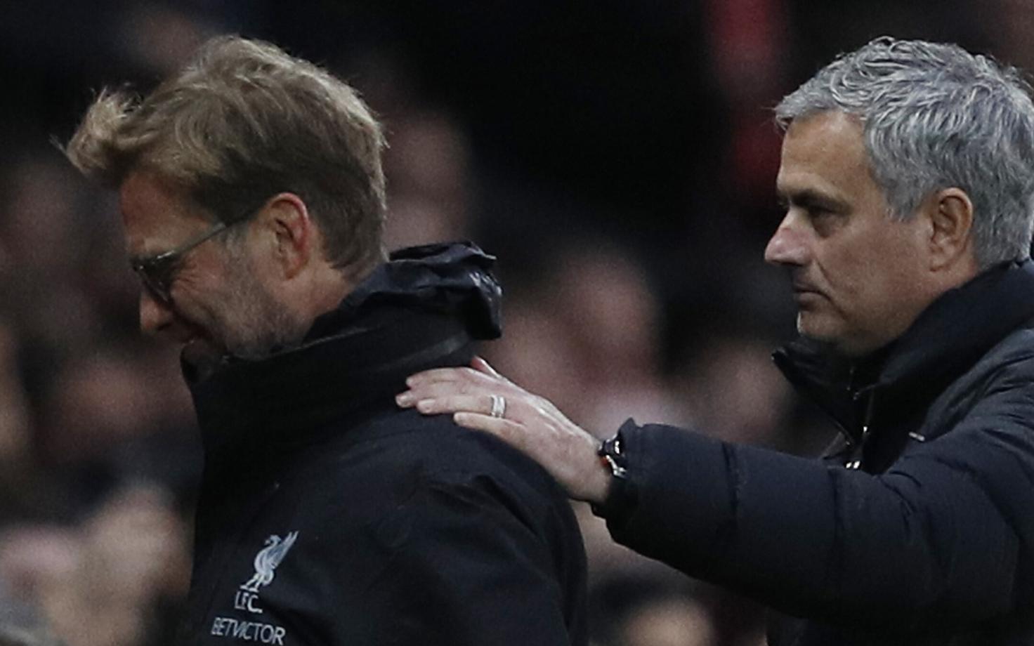 Jürgen Klopp ja Jose Mourinho