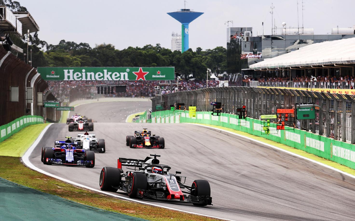 Sao Paulo vormel-1 GP-etapp Interlagose ringrajal