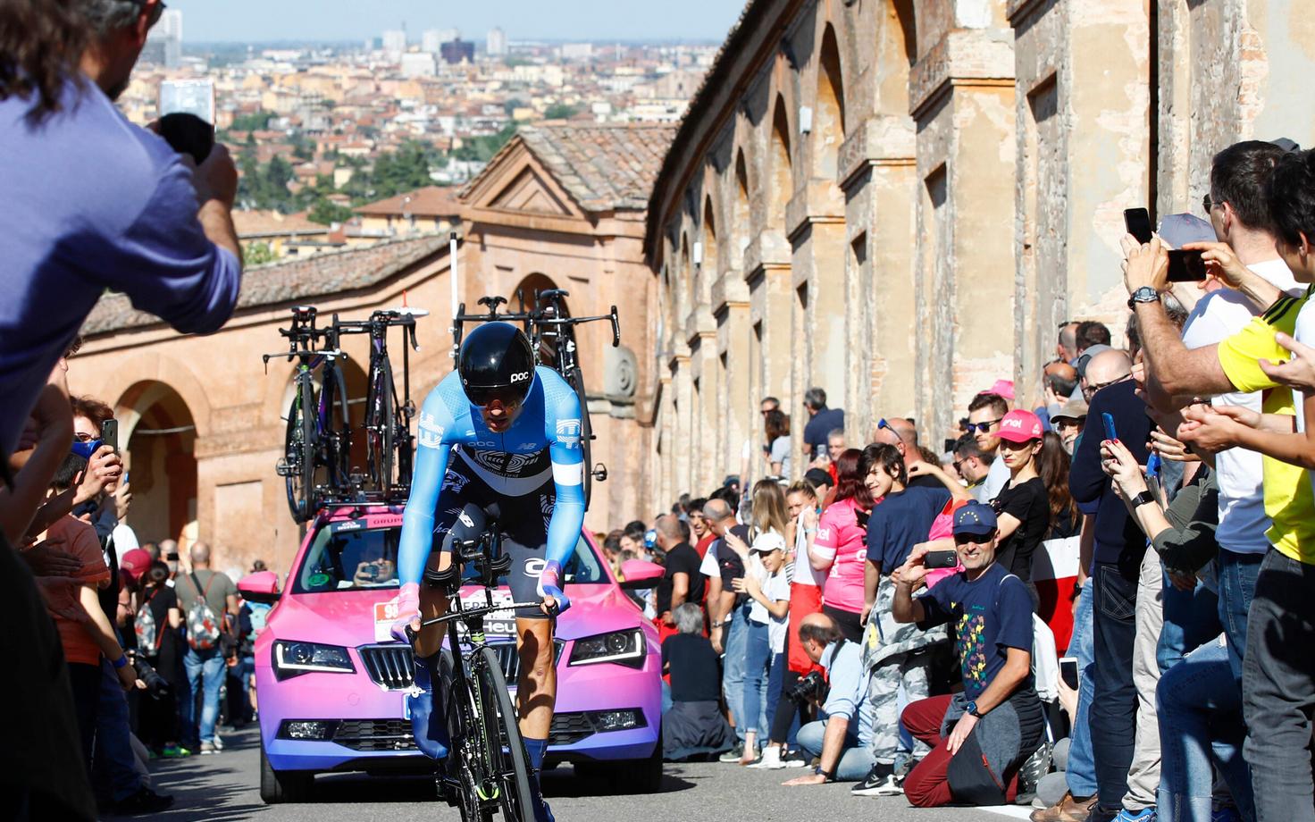 Tanel Kangert Itaalia velotuuri avaetapi temposõidus