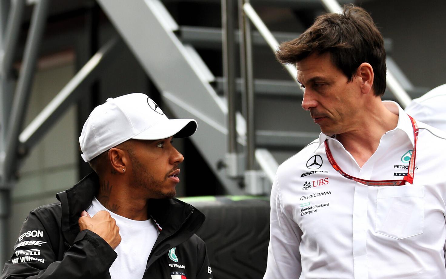 Lewis Hamilton ja Toto Wolff