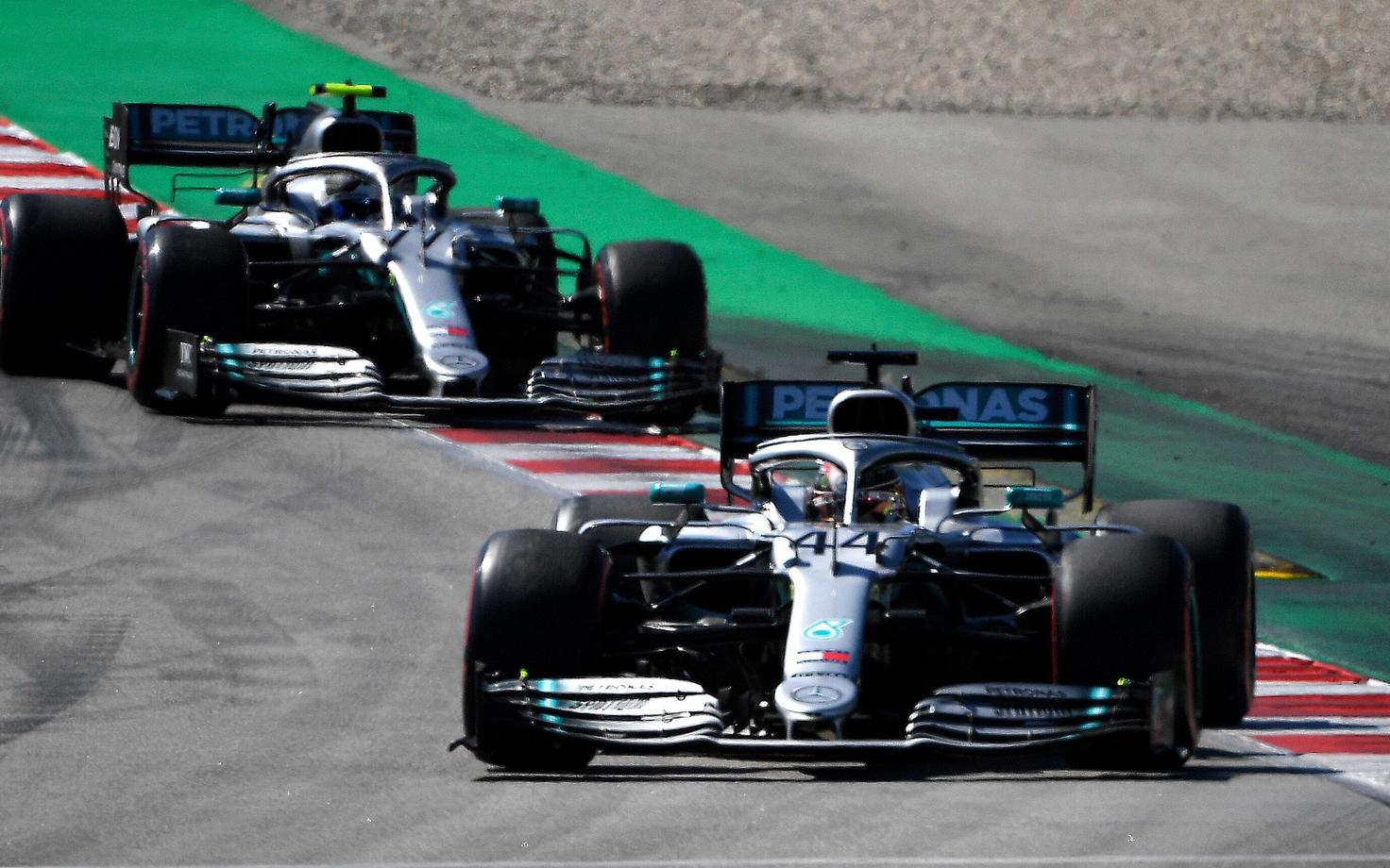 Lewis Hamilton ja Valtteri Bottas