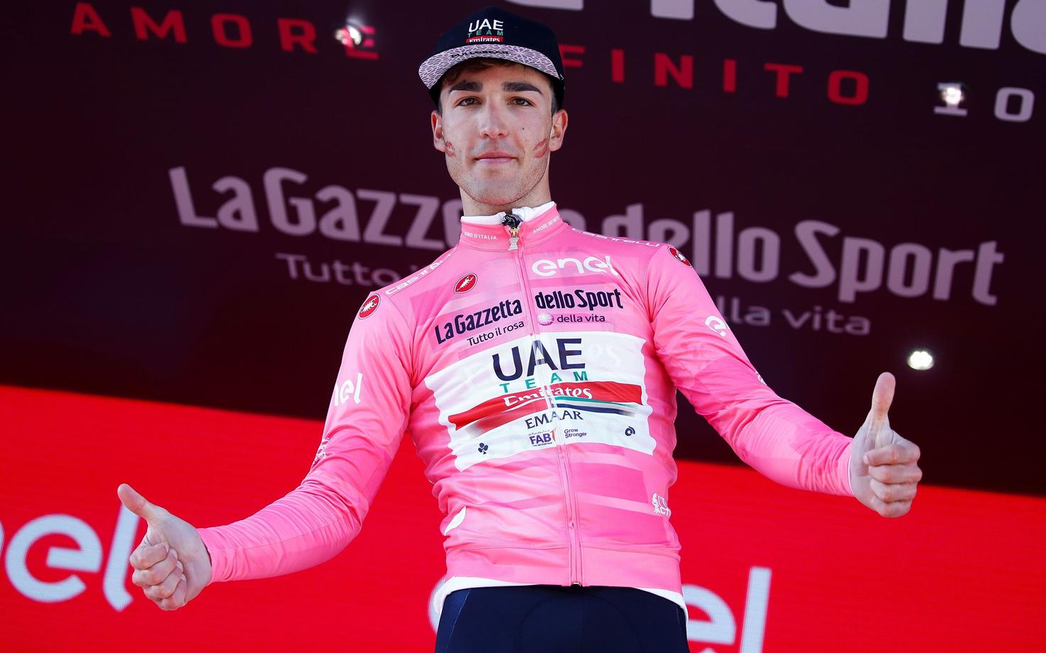 Itaalia velotuuri üldliidriks tõusnud Valerio Conti