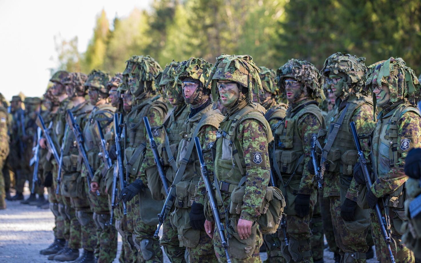 Учения Kevadtorm в 2019 году.