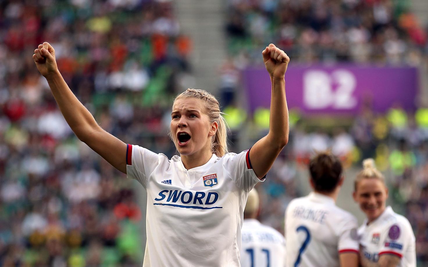 Meistrite liiga finaali kangelannaks kerkis kübaratriki löönud Ada Hegerberg