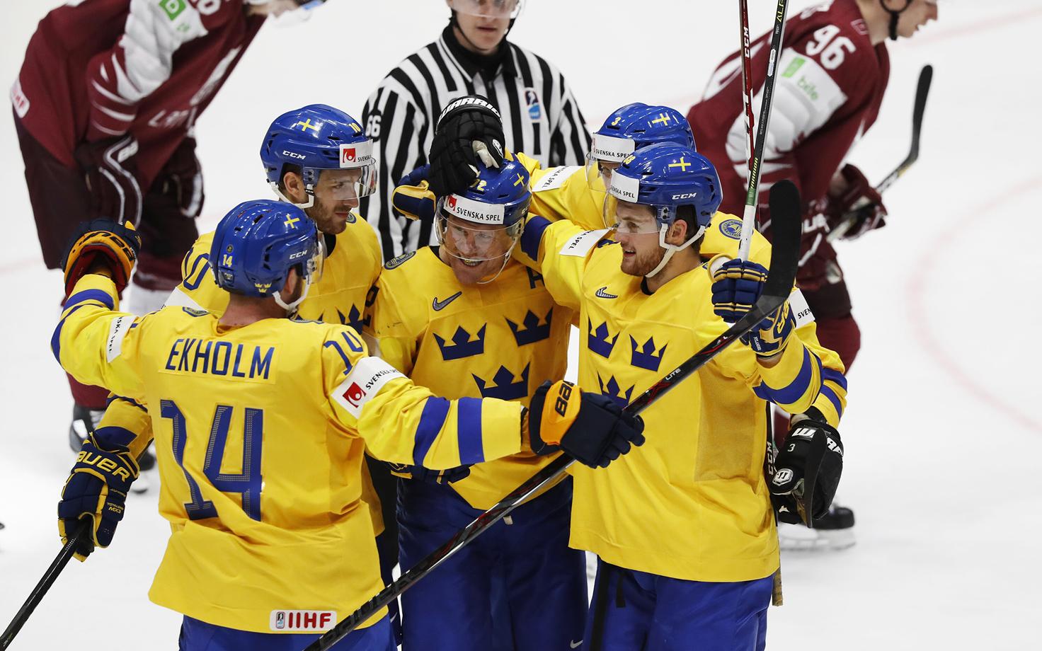 Rootsi - Läti jäähoki MM-il