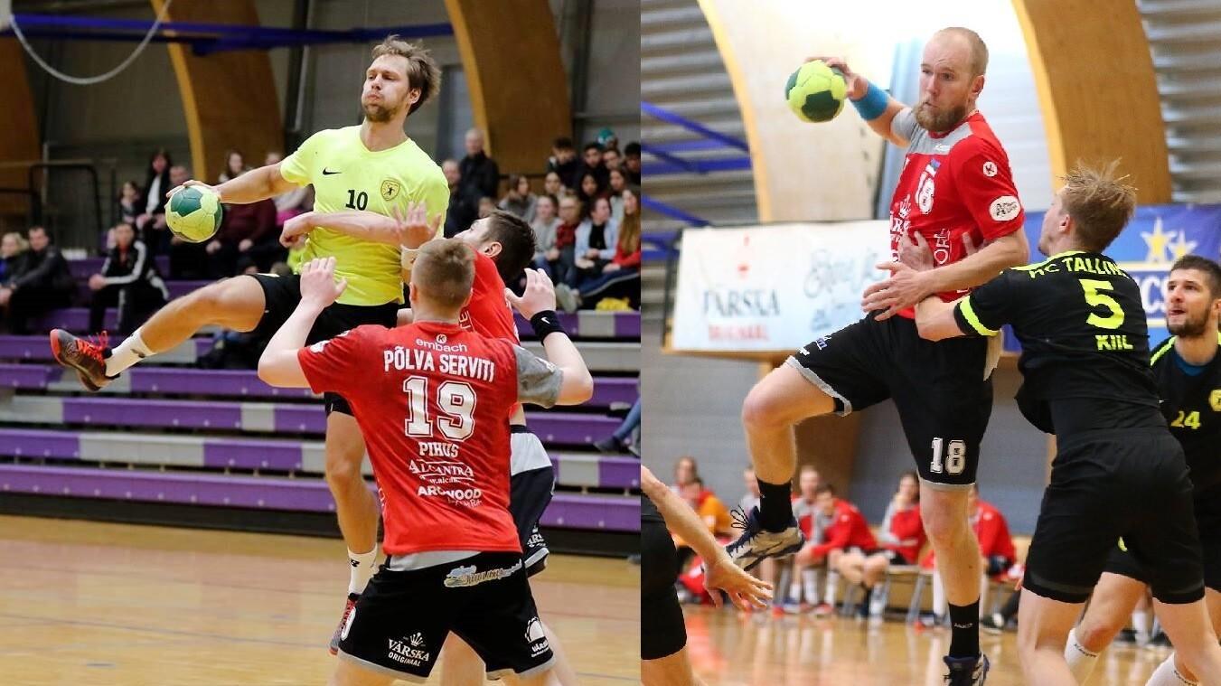 Eesti meistrivõistluste finalistide mängujuhid Uku-Tanel Laast (vasakul) ja Anatoli Tšezlov.