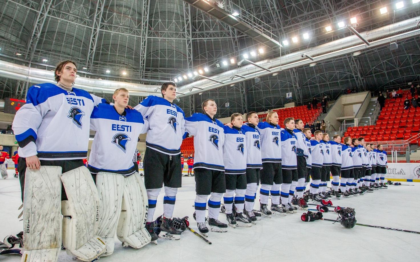 Юношеская (U-18) сборная Эстонии по хоккею.