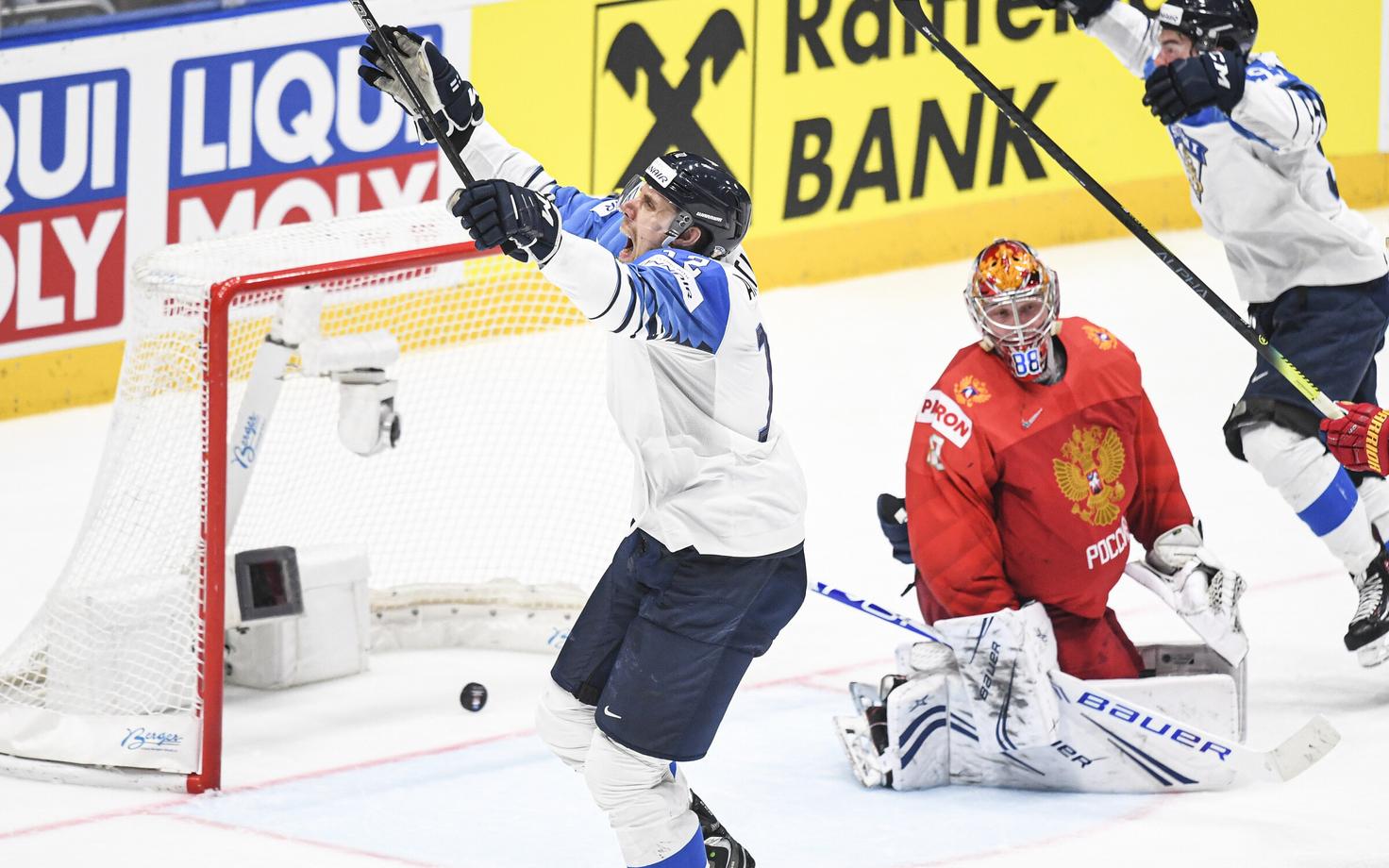 Soome koondise kapteni Marko Anttila värav viis Soome finaali