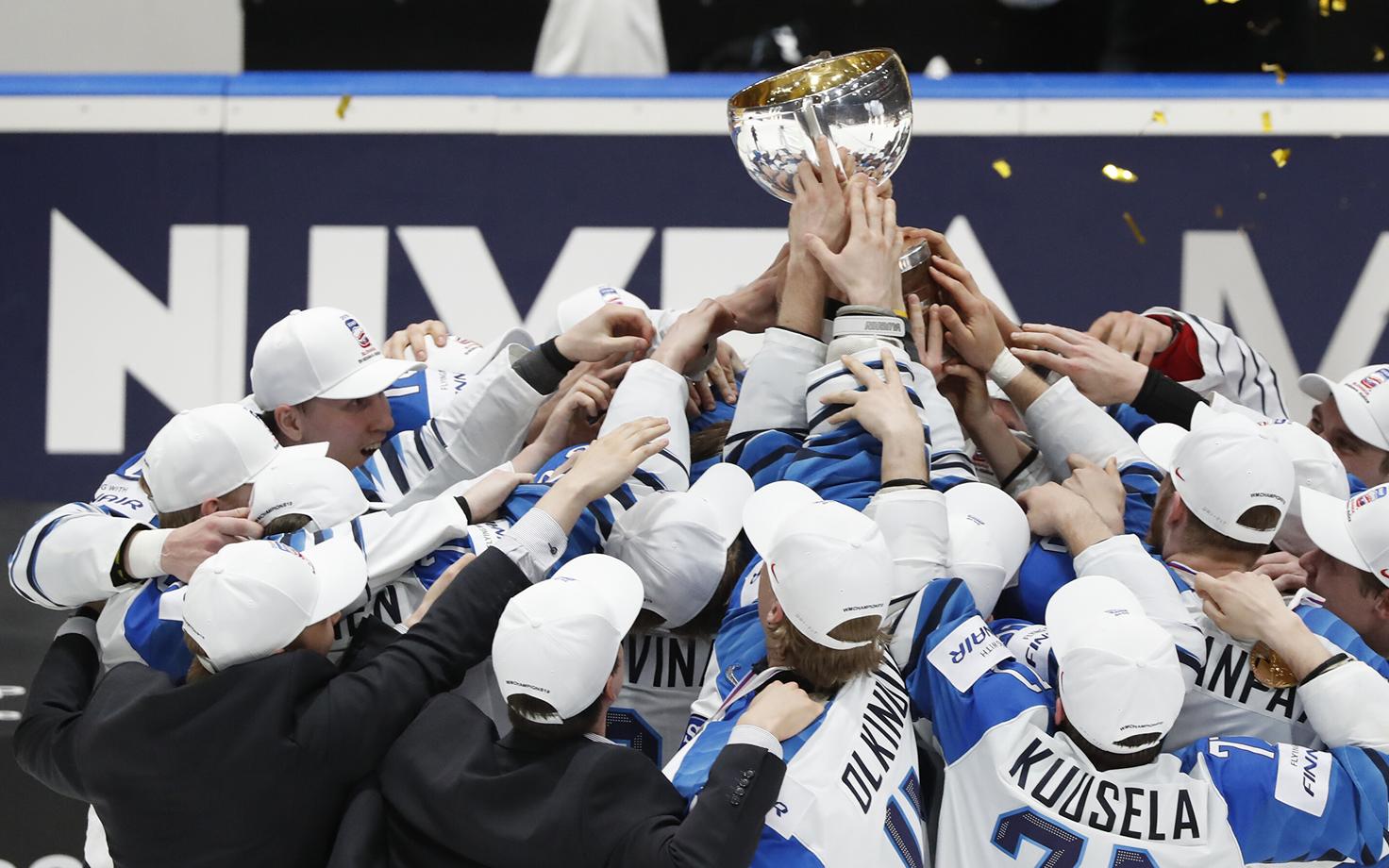 Soome jäähokikoondis MM-tiitliga