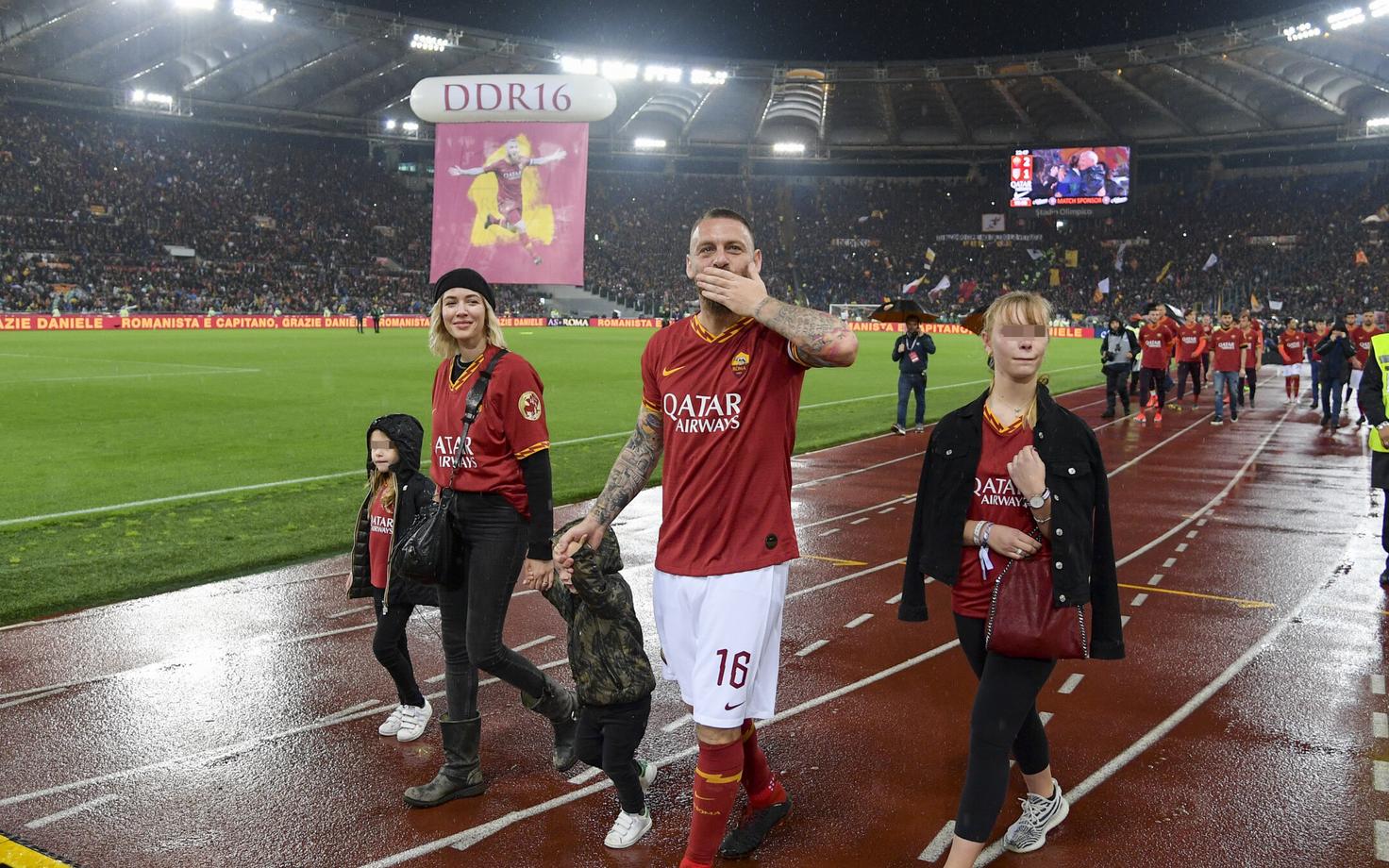Daniele De Rossi peale viimast mängu Romas