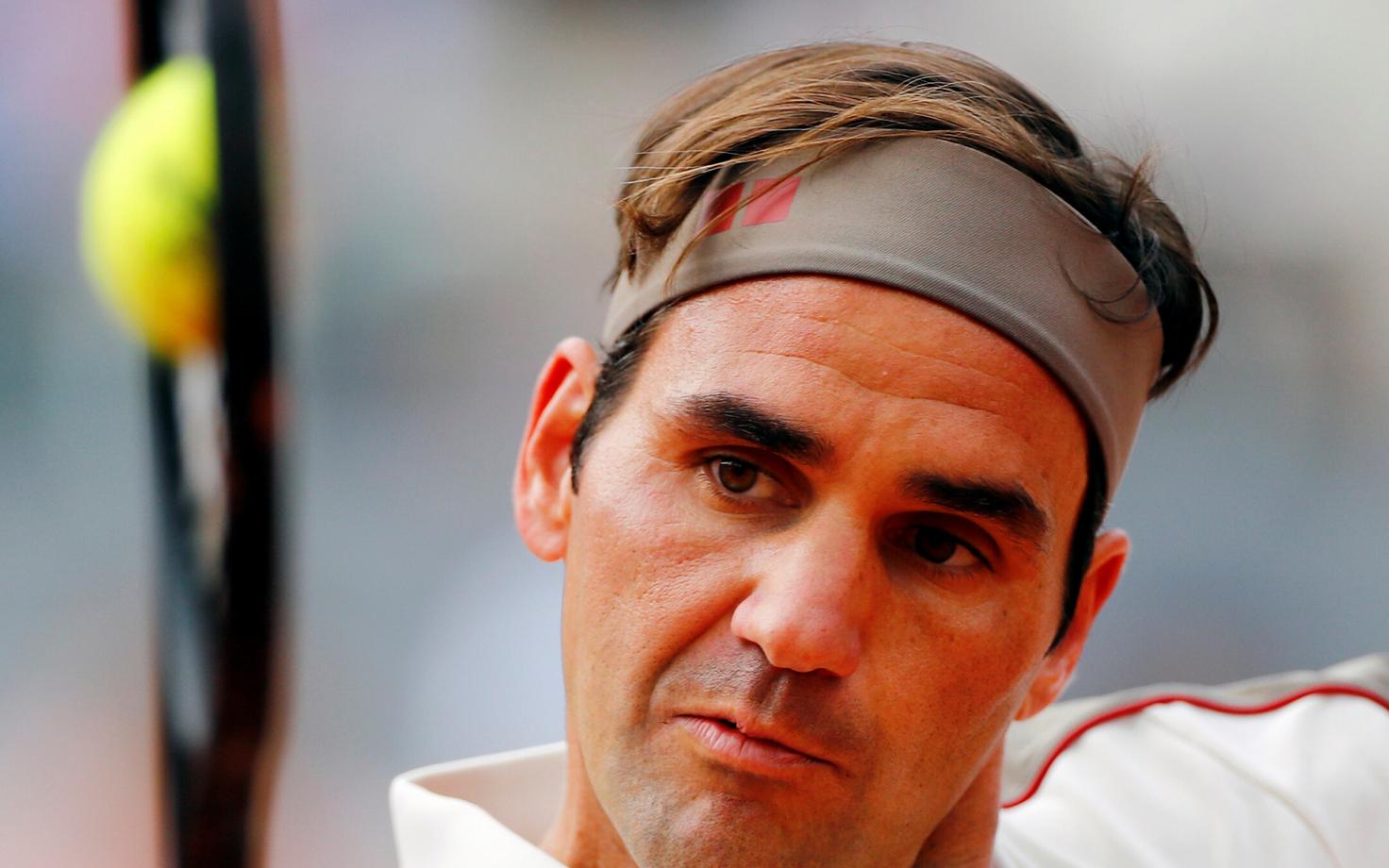 Roger Federer Prantsusmaa lahtiste teises ringis