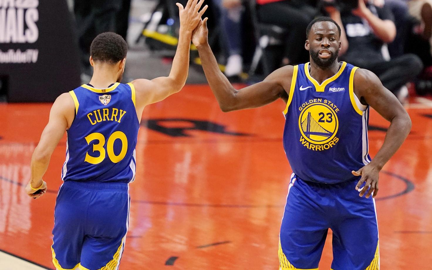Stephen Curry ja Draymond Green