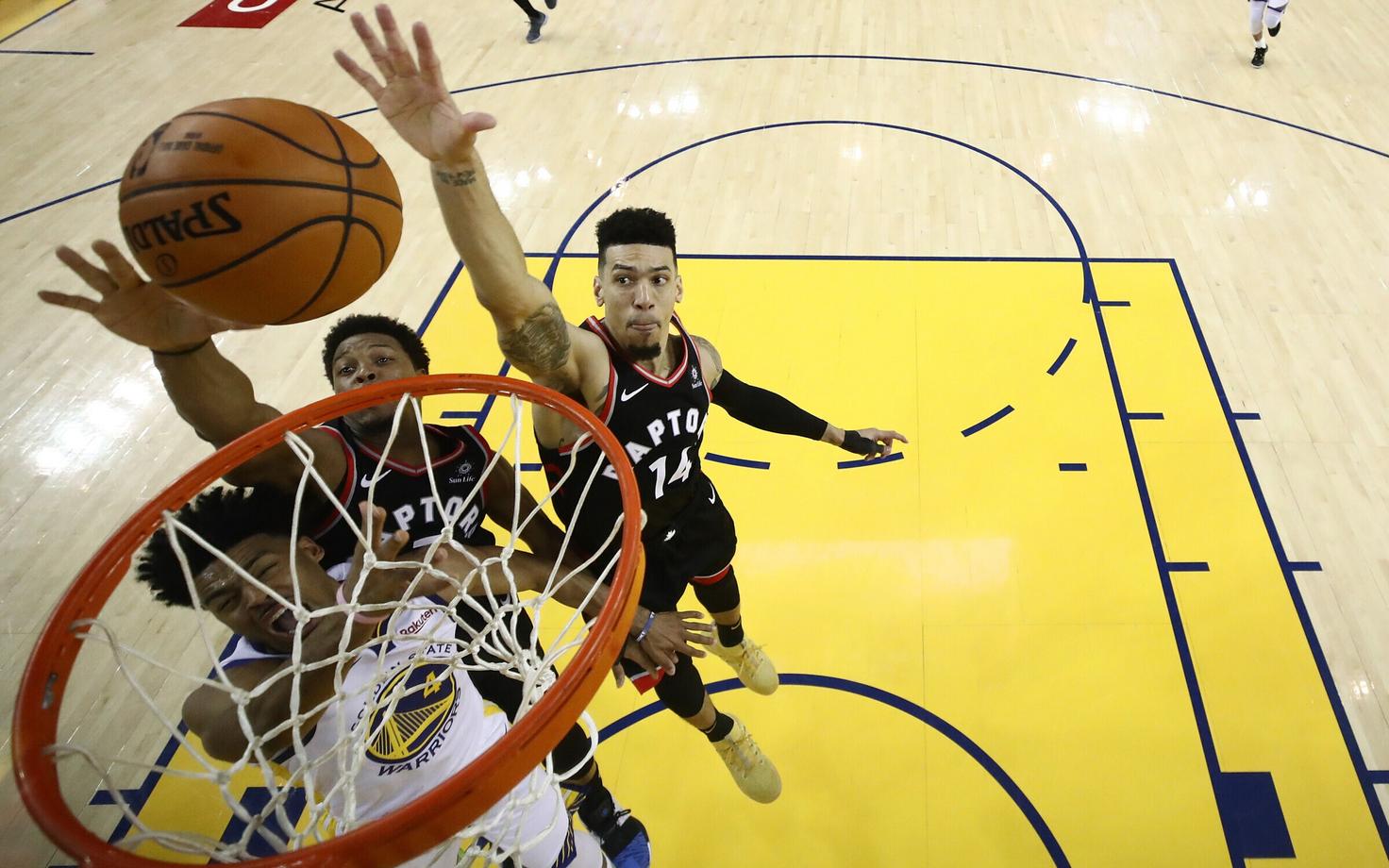 Toronto Raptors alistas korvpalliliiga NBA finaalis võõrsil Golden State Warriorsi