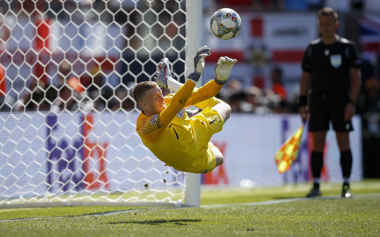 Jordan Pickford tegi Inglismaa koondise väravas head tööd
