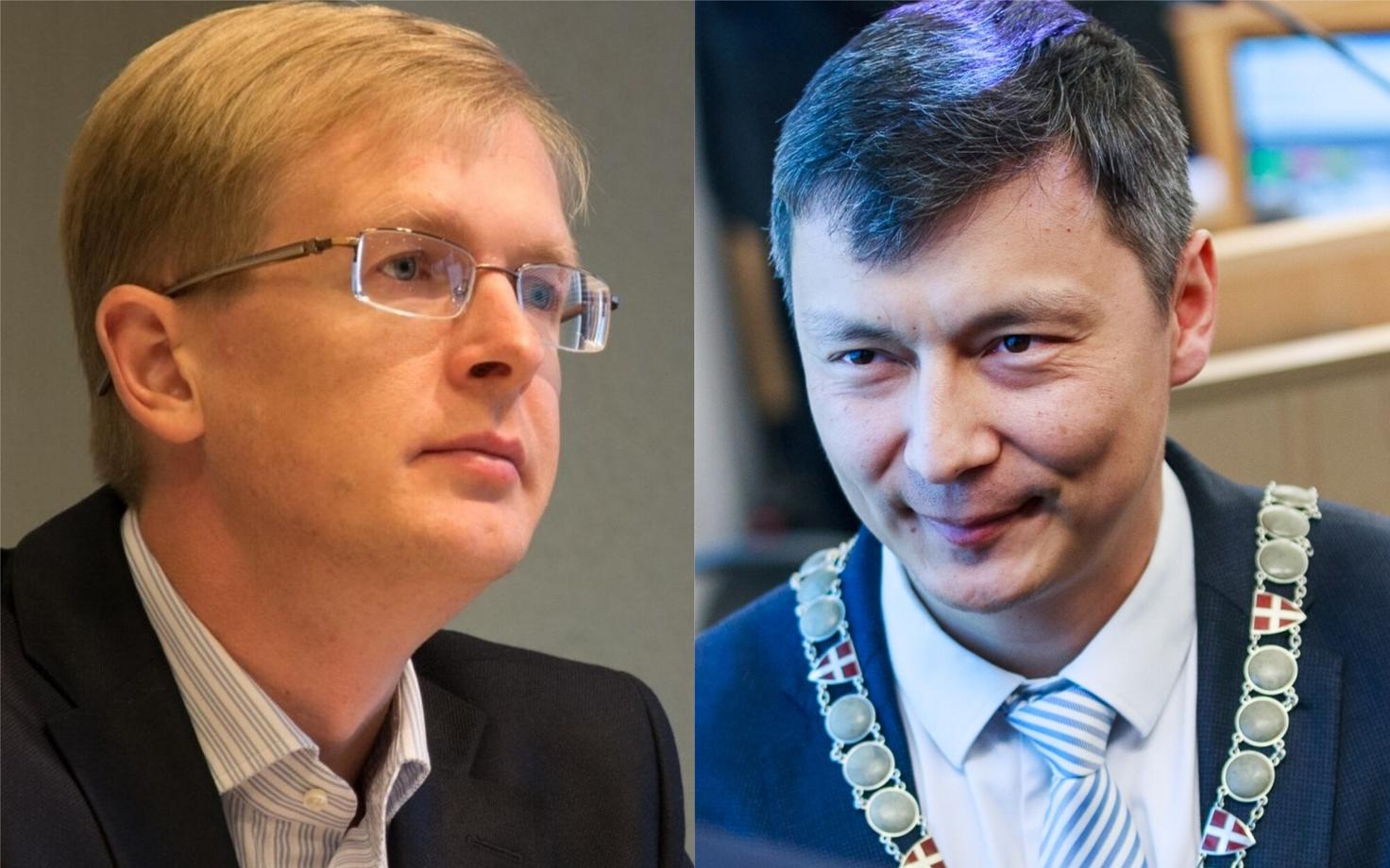 Tiit Terik ja Mihhail Kõlvart.
