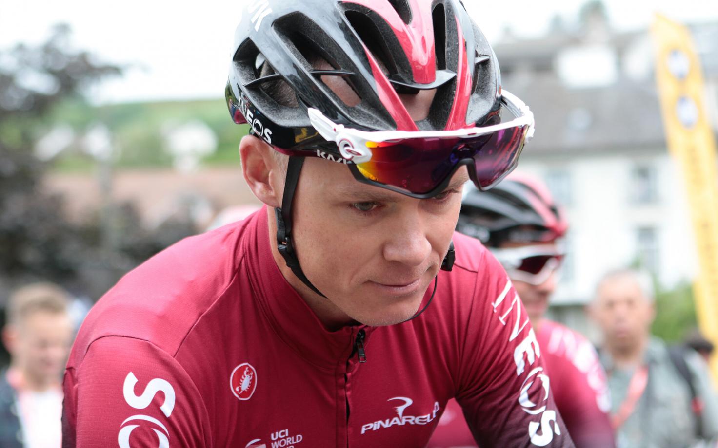 Chris Froome Dauphine velotuuri avaetapil