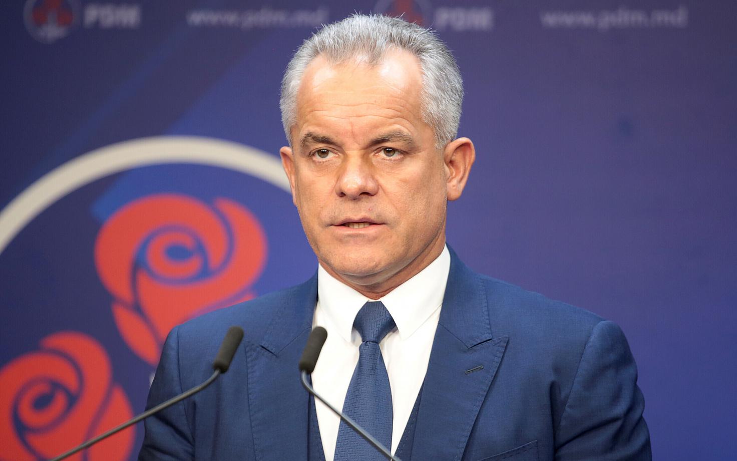 Лидер Демократической партии олигарх Влад Плахотнюк.