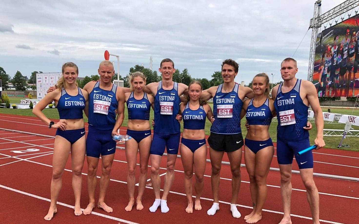 Eesti 4x400 m teatenelikud