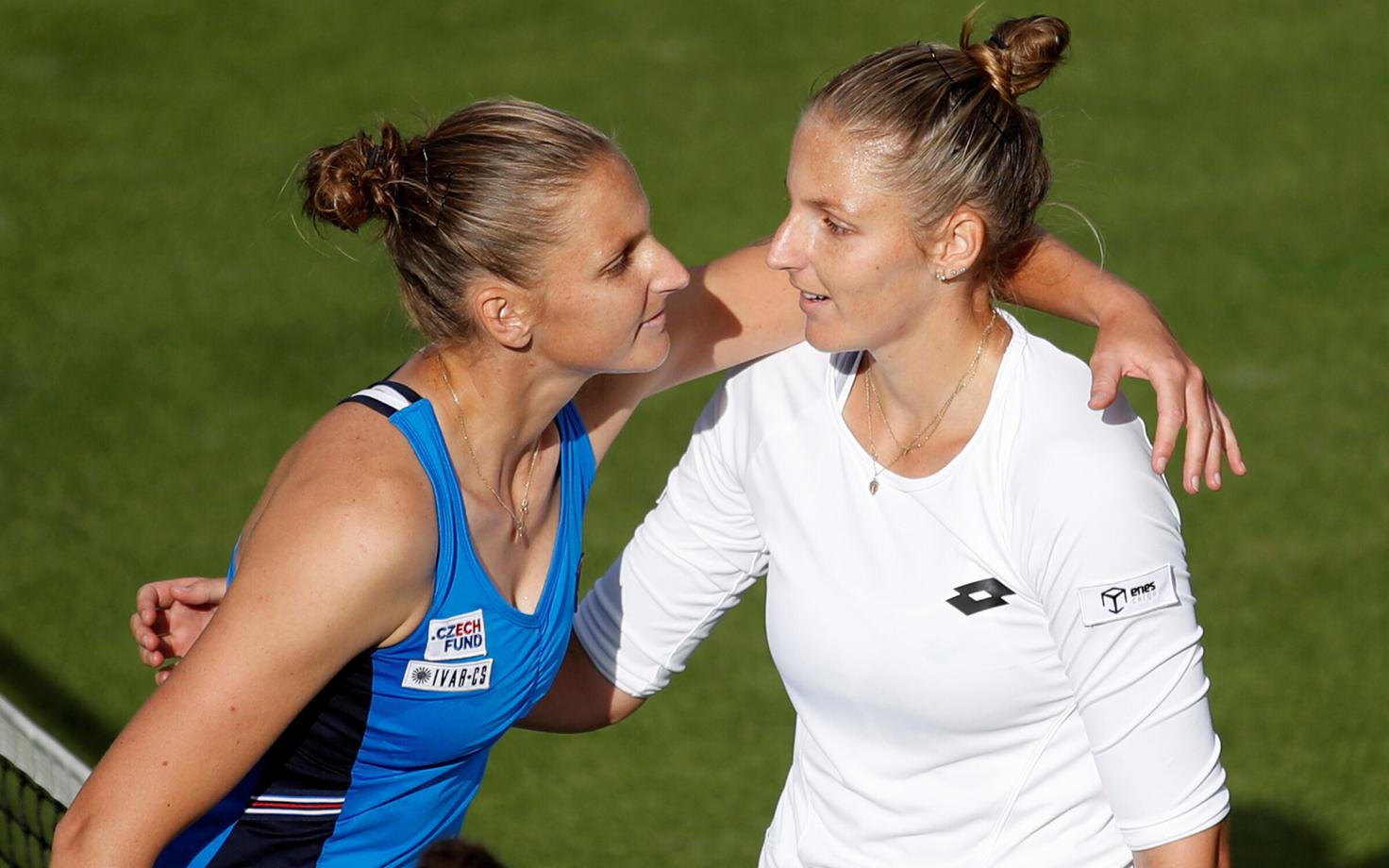 Karolina (vasakul) ja Kristyna Pliškova