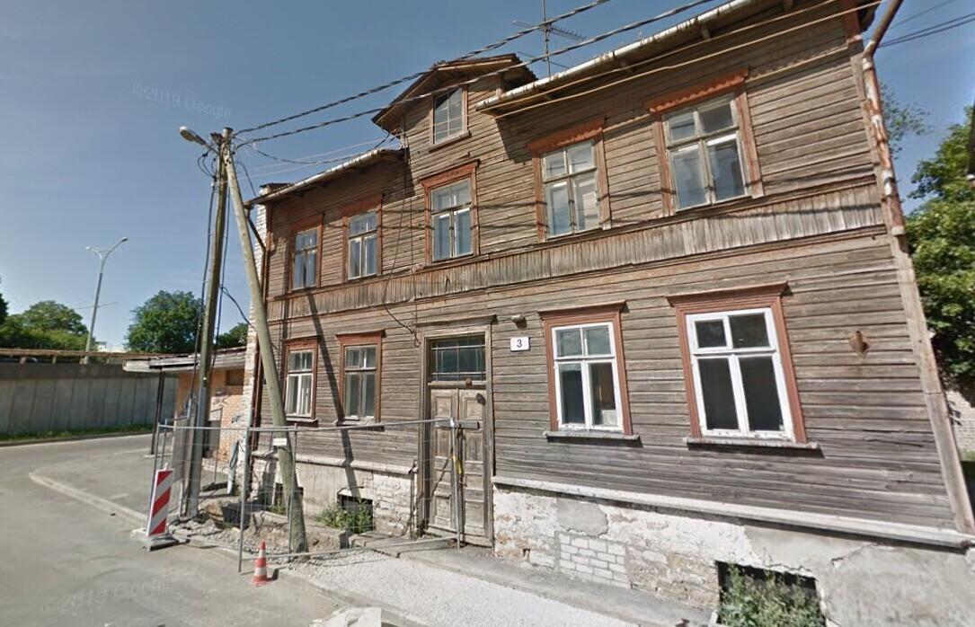 Дом на улице Хагуди, где мог проживать Райво Юримяэ.
