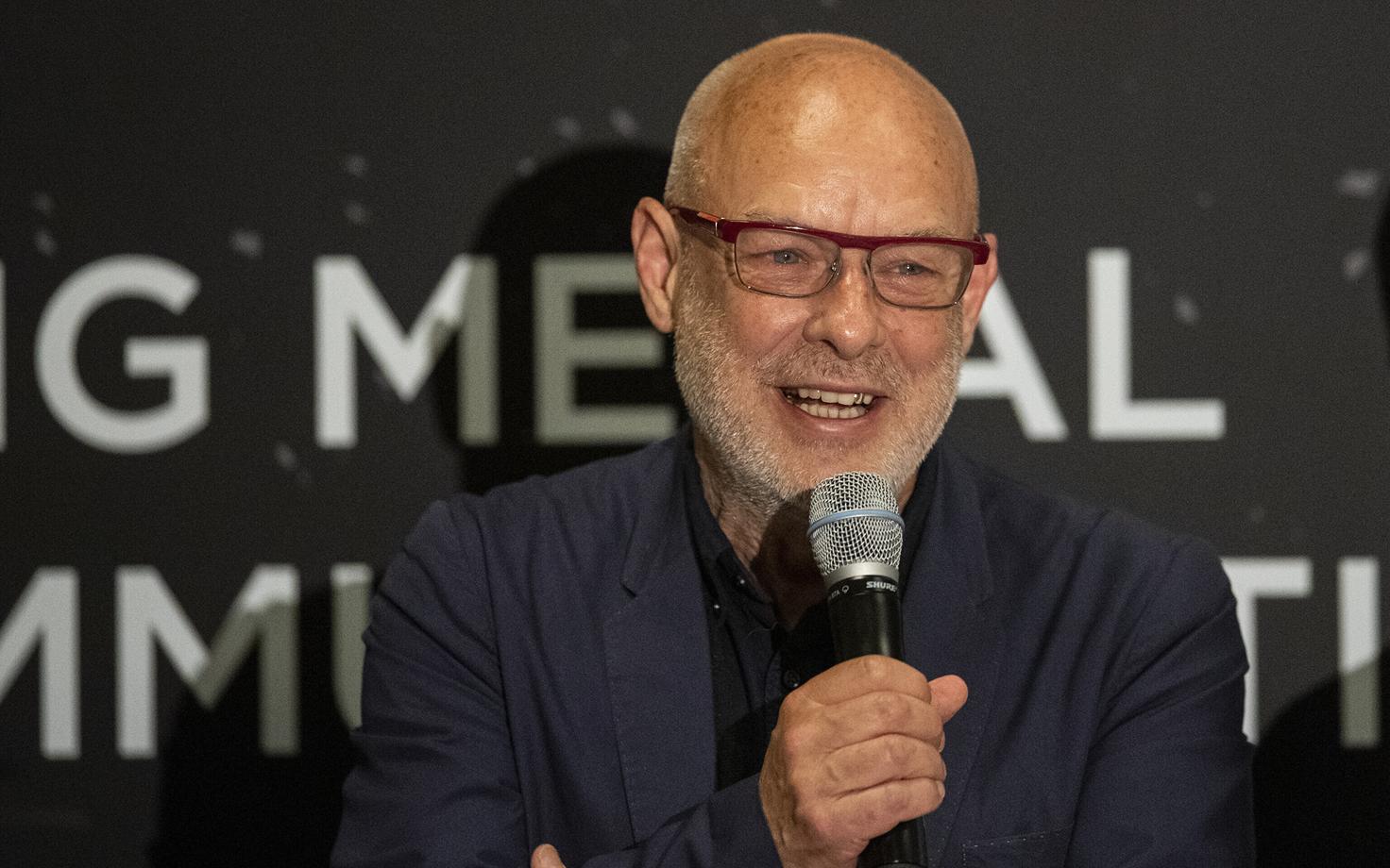 Brian Eno Starmuse teadusfestivalil Zürichis, Šveitsis.