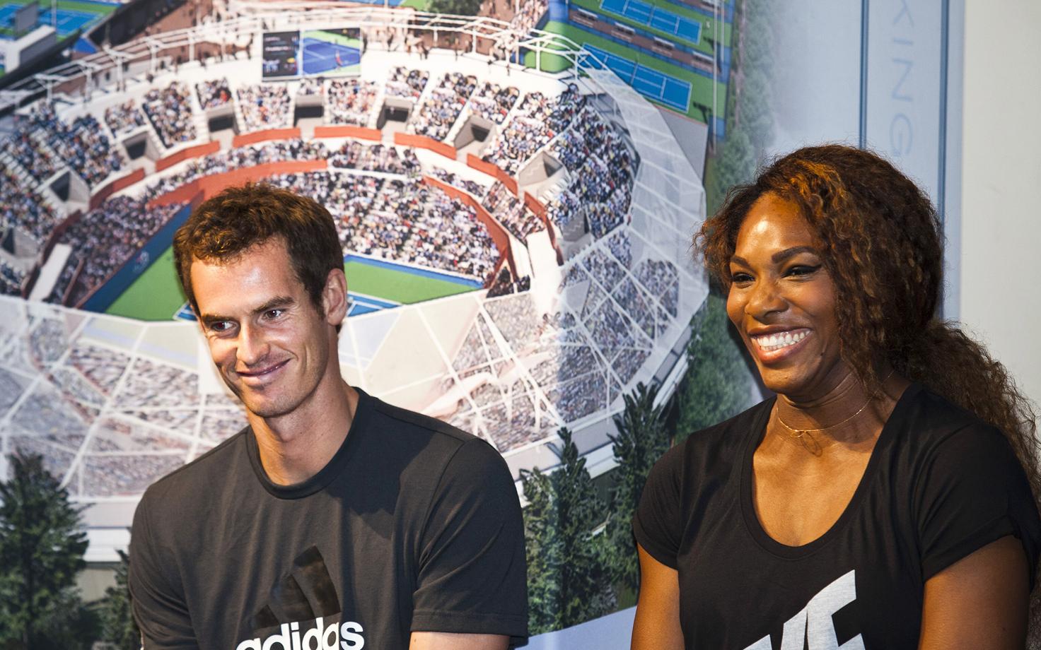 Andy Murray ja Serena Williams 2013. aastal