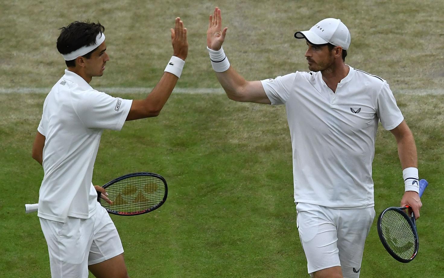 Pierre-Hugues Herbert ja Andy Murray