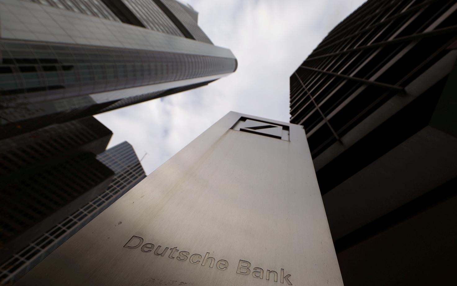 Deutsche Banki peakontor Frankfurdis.