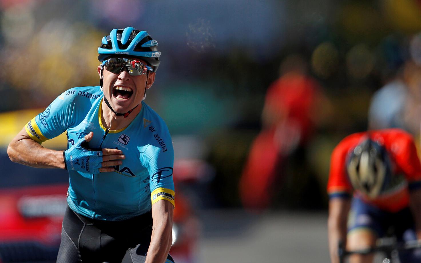 Magnus Cort võitmas mullu Tour de France'i etappi