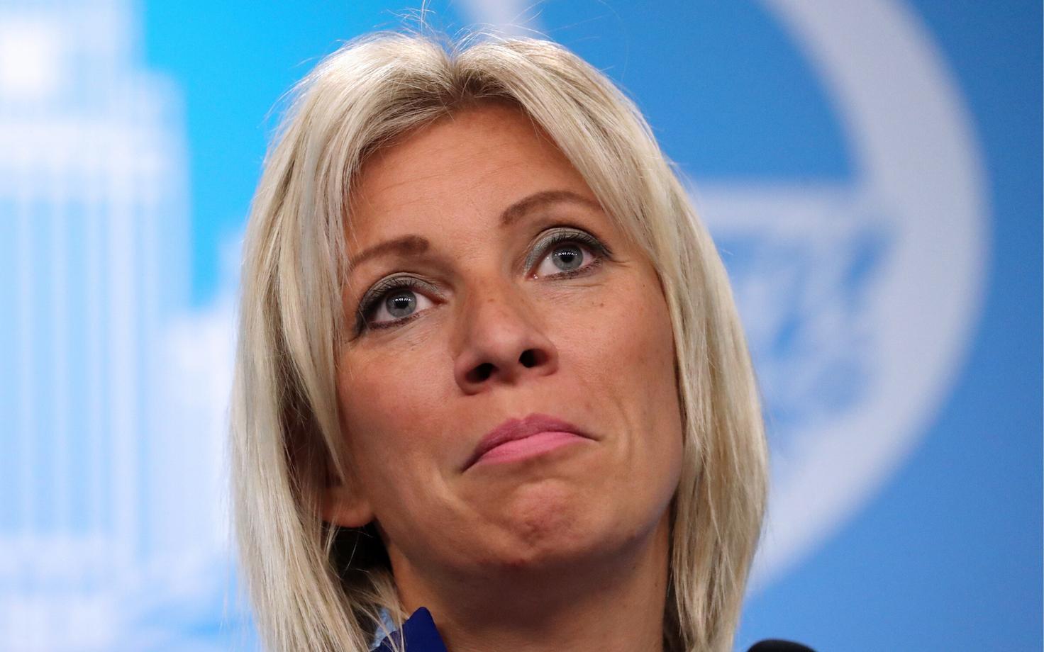 Venemaa välisministeeriumi pressiesindaja Maria Zahharova.