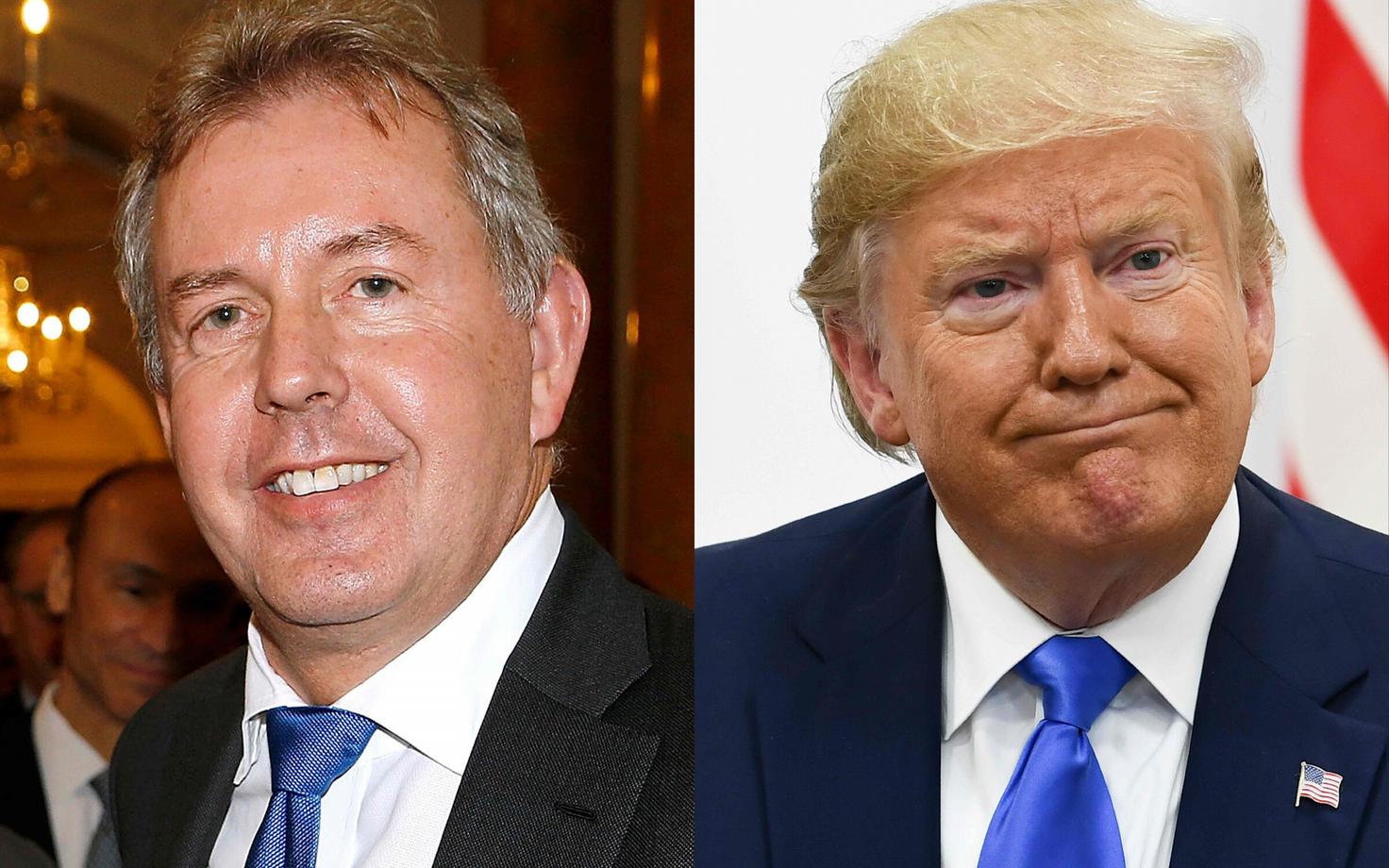 Suursaadik Darroch ja president Trump.