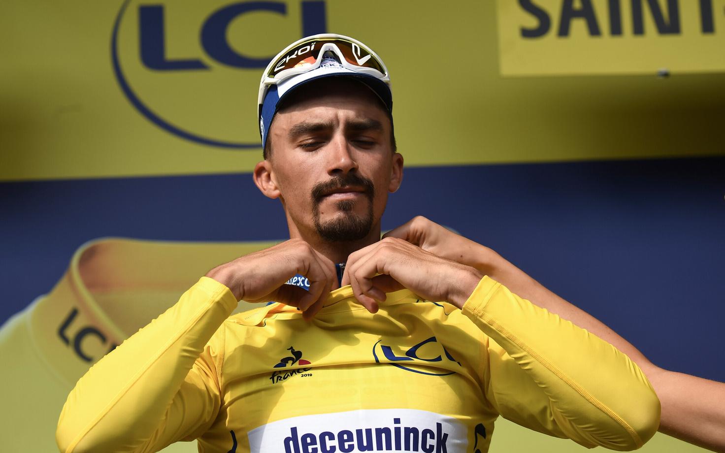 Julian Alaphilippe sai taas kollase särgi selga.