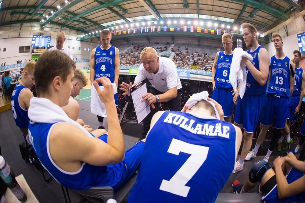 Aivar Kuusmaa ja Eesti U-20 korvpallikoondis
