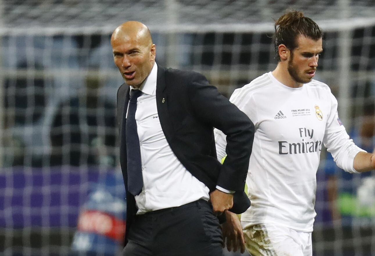 Zinedine Zidane ja Gareth Bale