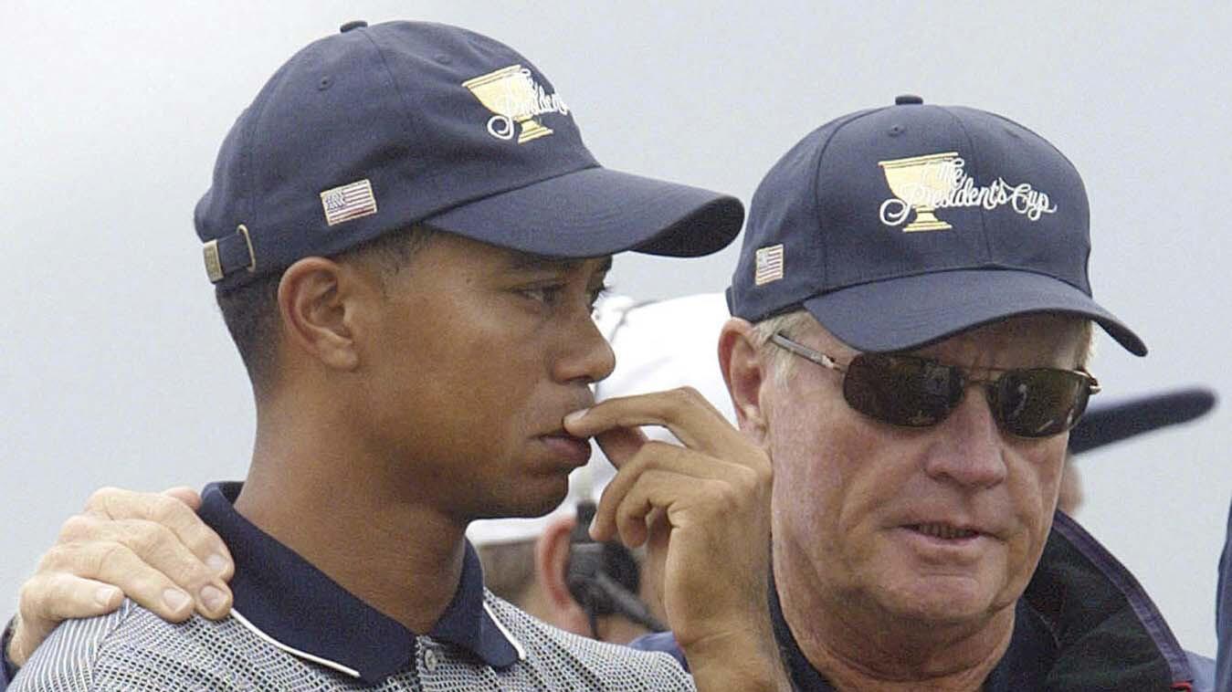 Tiger Woods ja Jack Nicklaus 2003. aastal