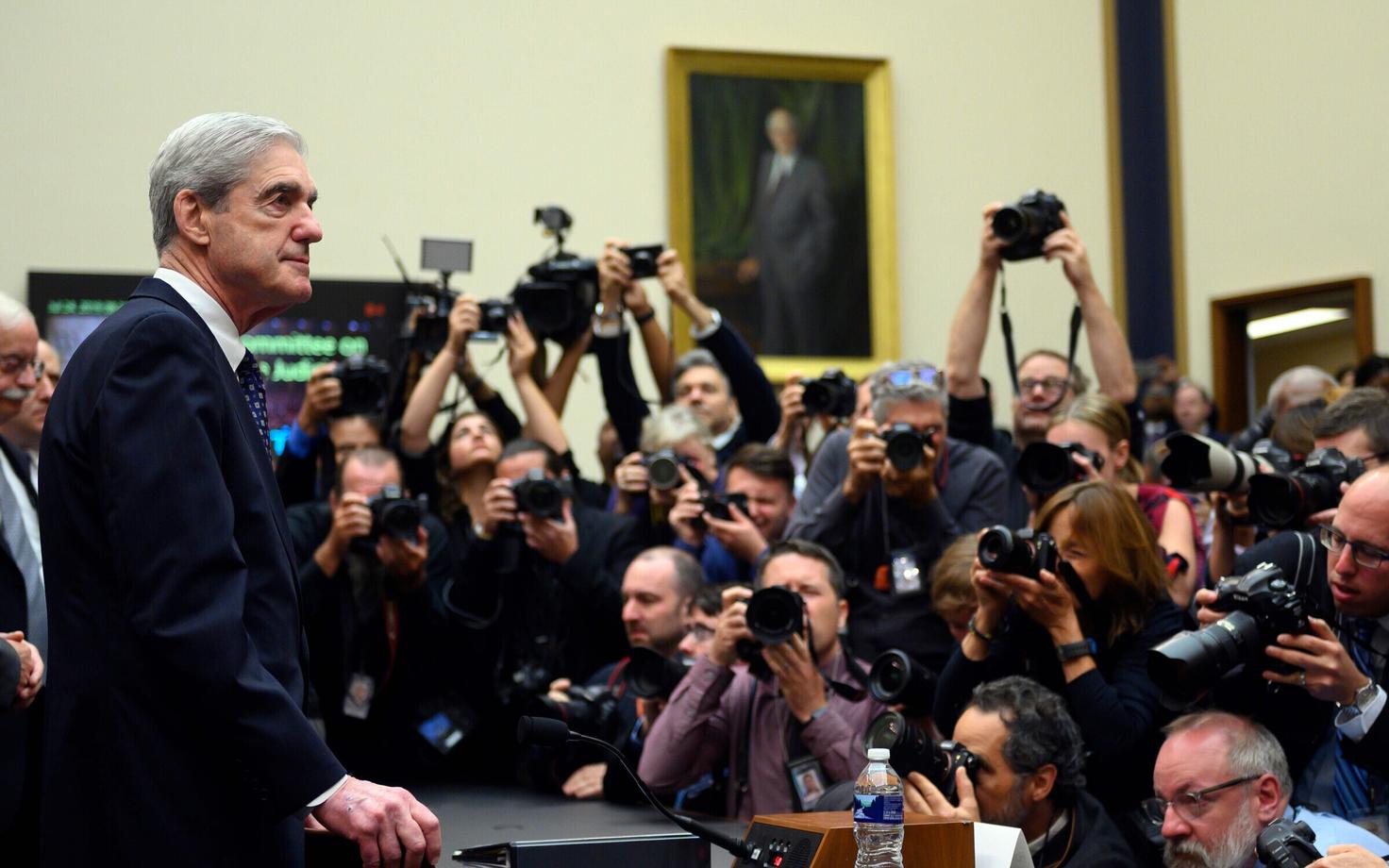 Endine eriprokurör Robert Mueller 24. juulil kongressis kuulamisel.