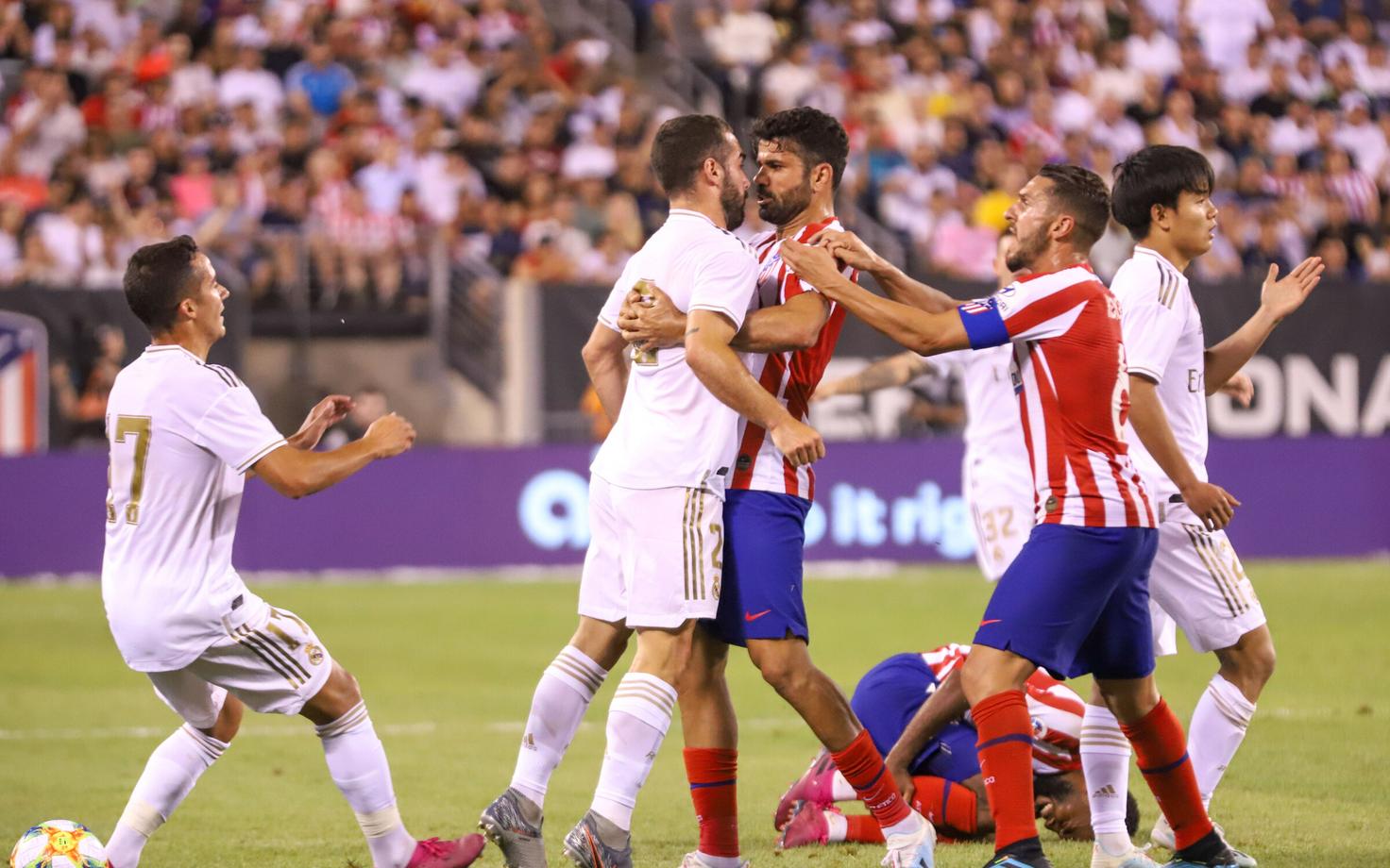 Atletico ja Real pidasid USA-s põneva sõpruskohtumise