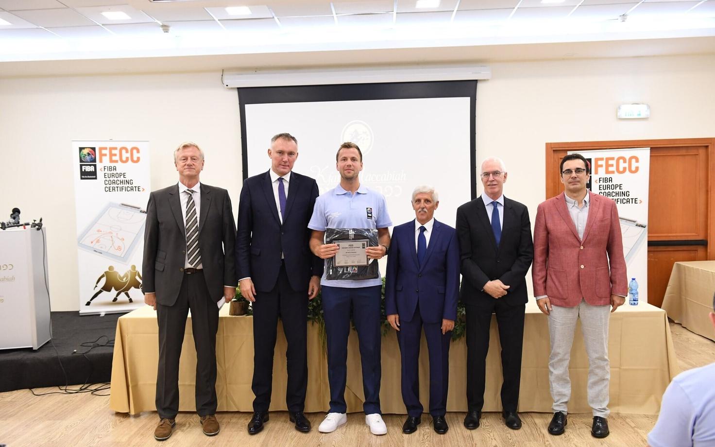 Martin Rausberg FIBA Euroopa treeneri sertifikaadiga.