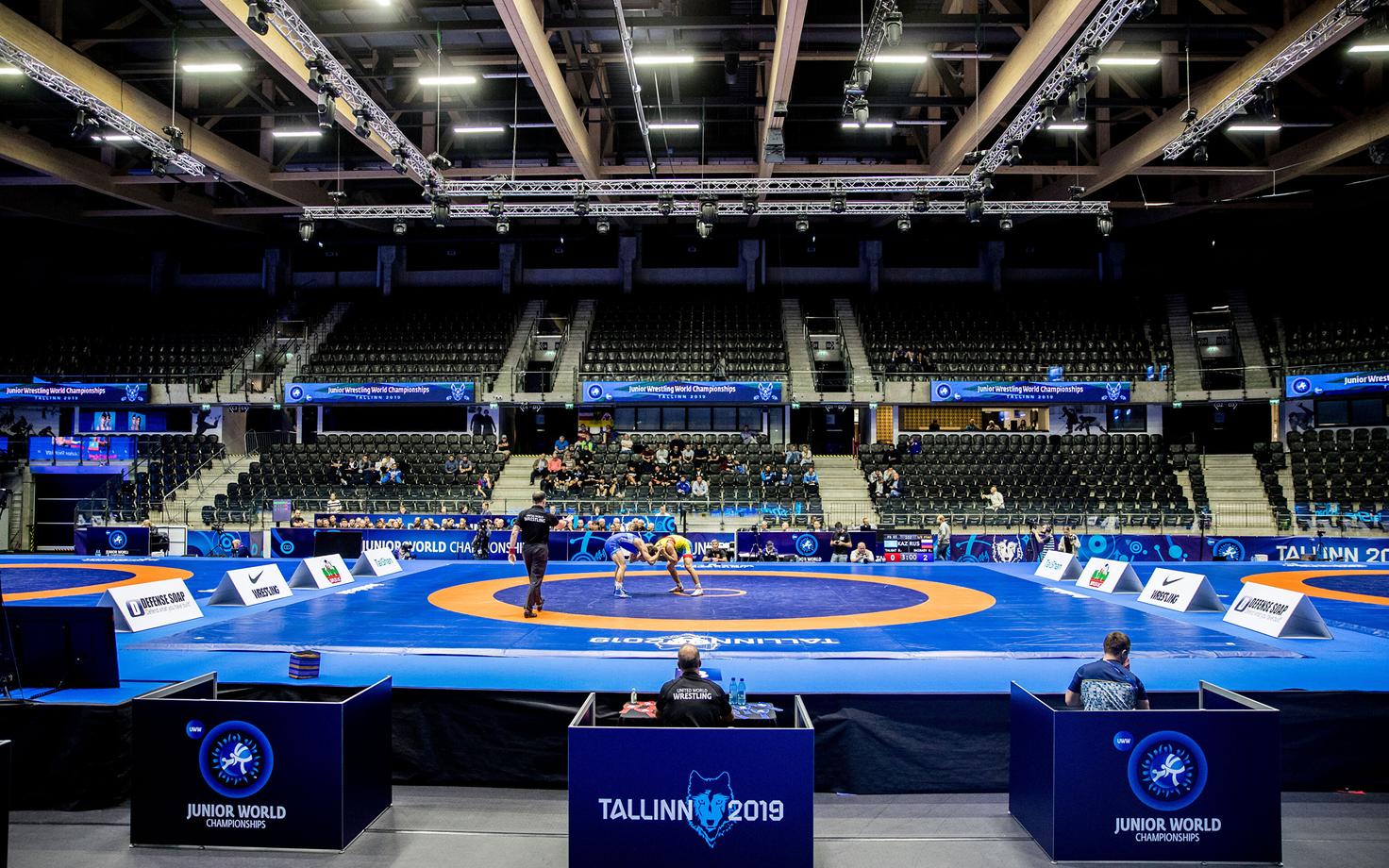 Tallinnas algas juunioride MM maadluses