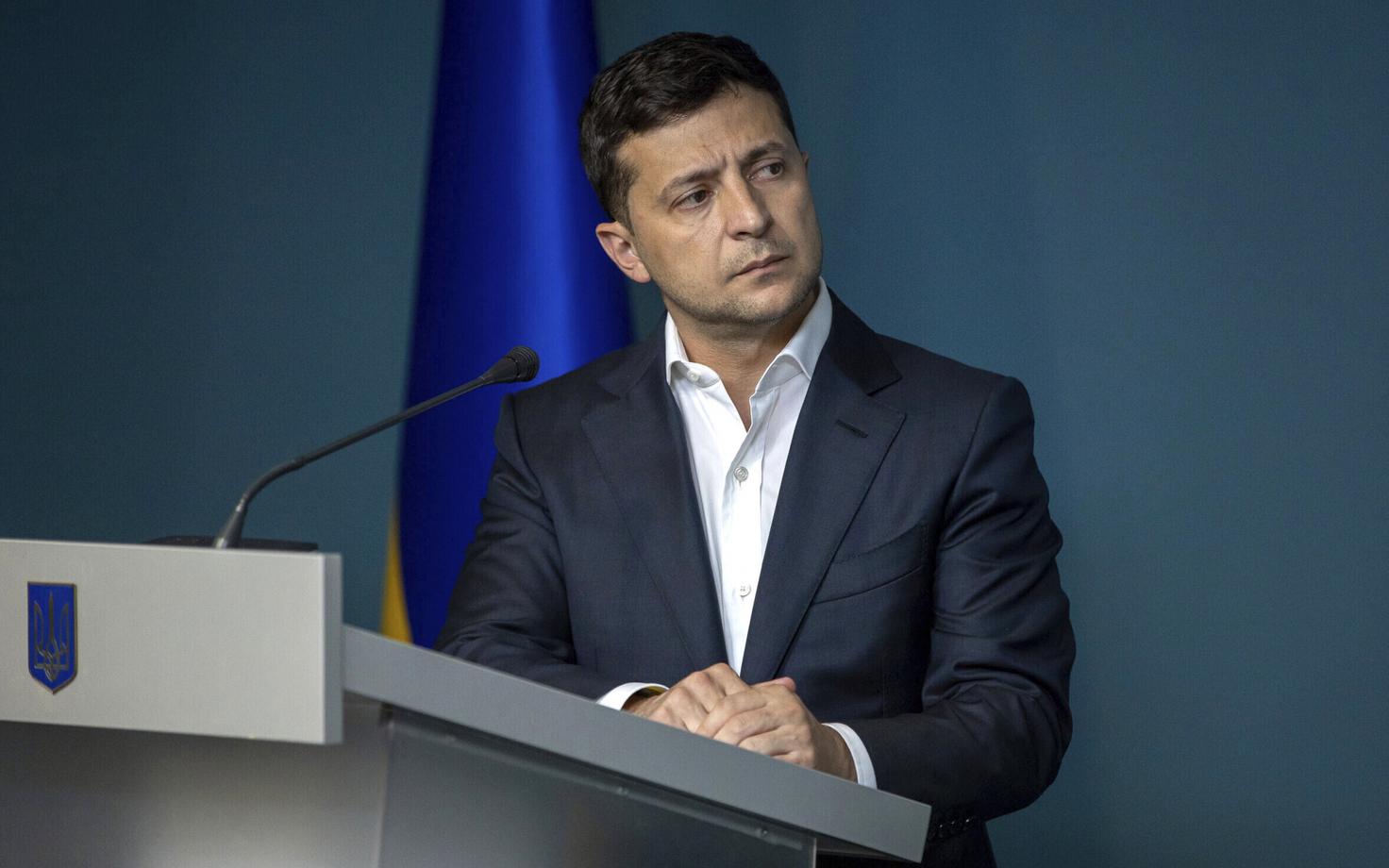 Ukraina president Volodõmõr Zelenski.