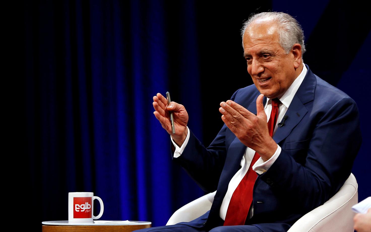 USA pealäbirääkija Zalmay Khalilzad.