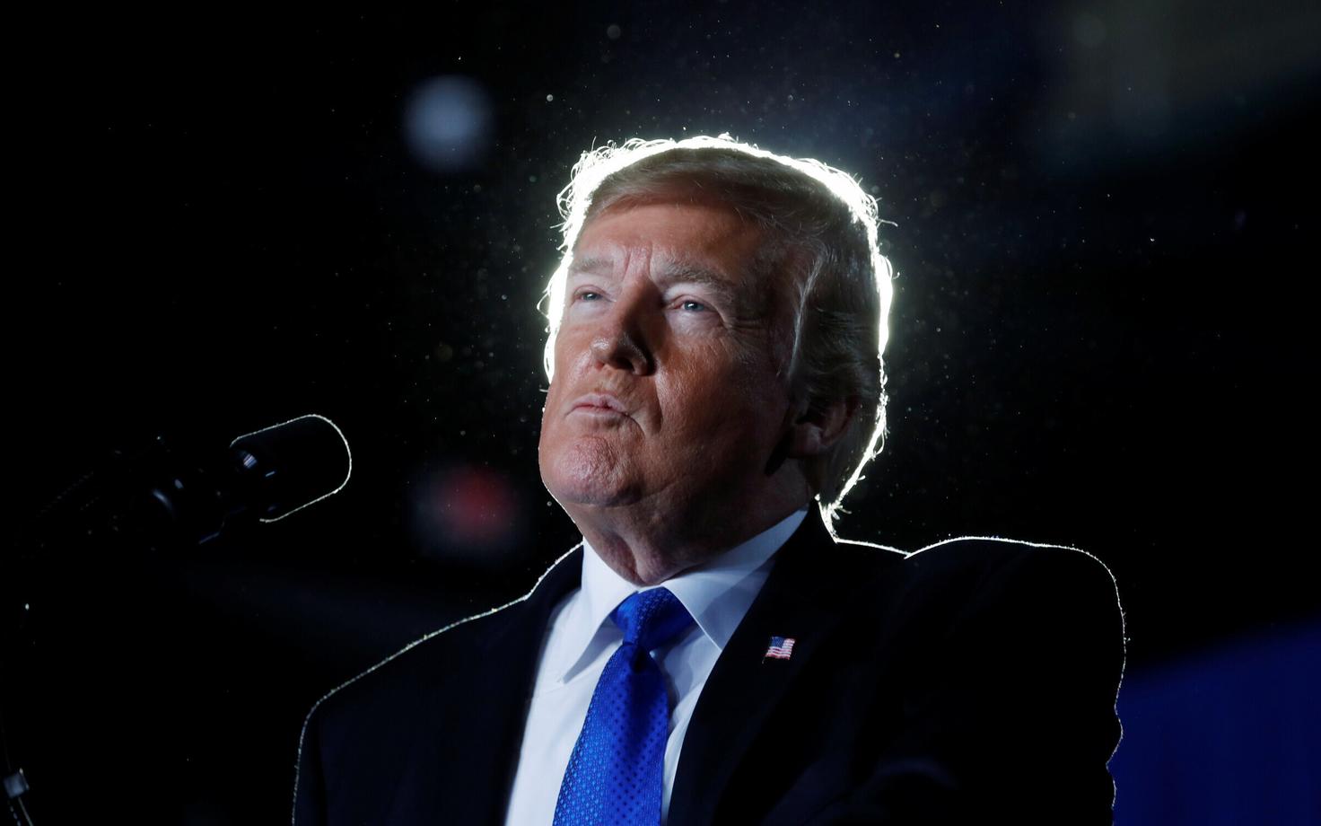 USA president Donald Trump.