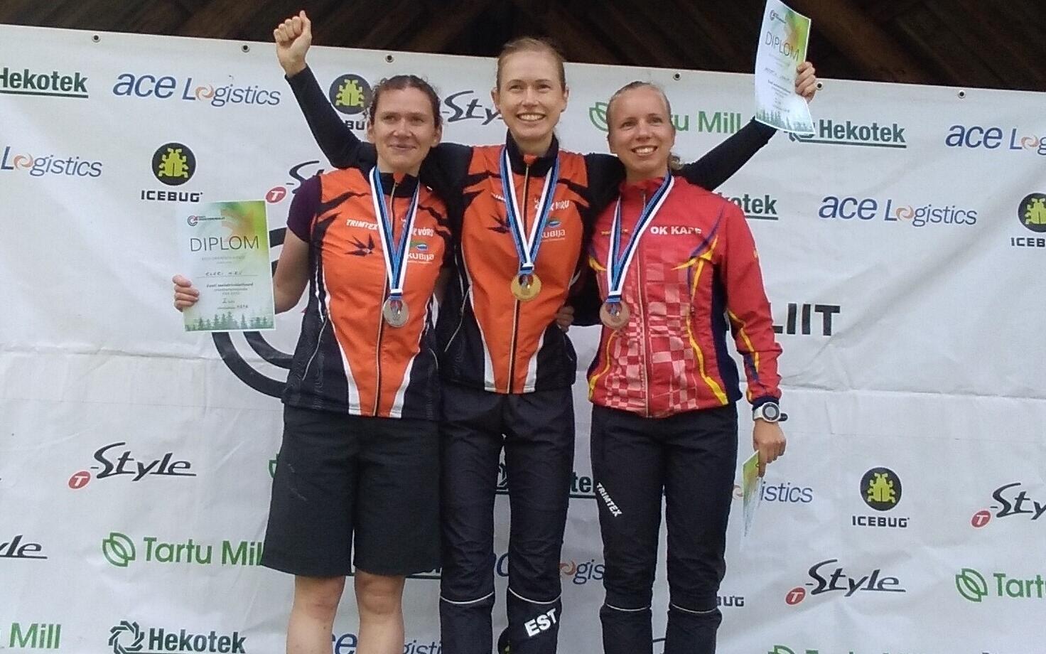 Eleri Hirv, Kerstin Uiboupin, ja Margret Zimmermann