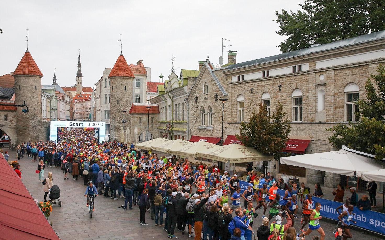 Tallinna maratoni start 2019