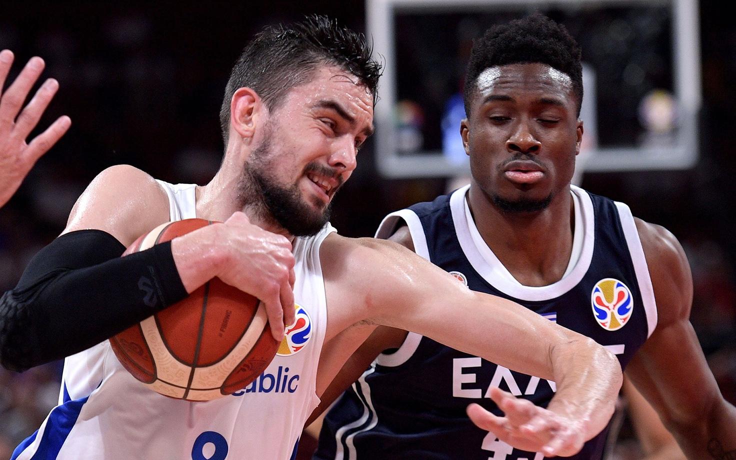 Tomas Satoransky mängus Kreeka vastu