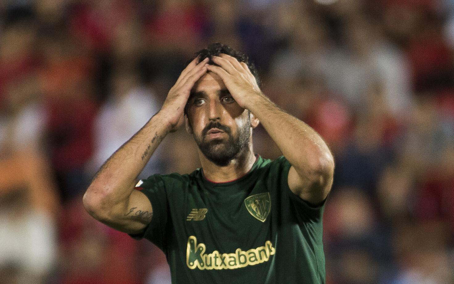 Bilbao Athleticu poolkaitsja Raul Garcia mängus Mallorca vastu